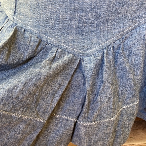 LeifsDottir Chambray Skirt 2 - Picture 3 of 6